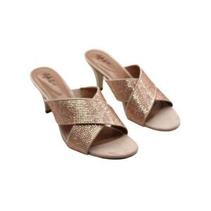 STYLE & COMPANY Womens Beige Patriciaa Toe Cone Heel Slip On Heeled Sandal 10 M